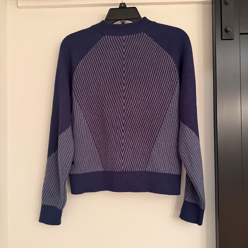 LULULEMON Here for Serenity Sweater Blue Women’s Size Medium - Picture 7 of 8